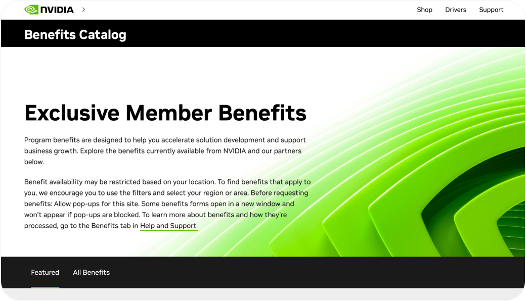 Selected for NVIDIA Inception global startup program
